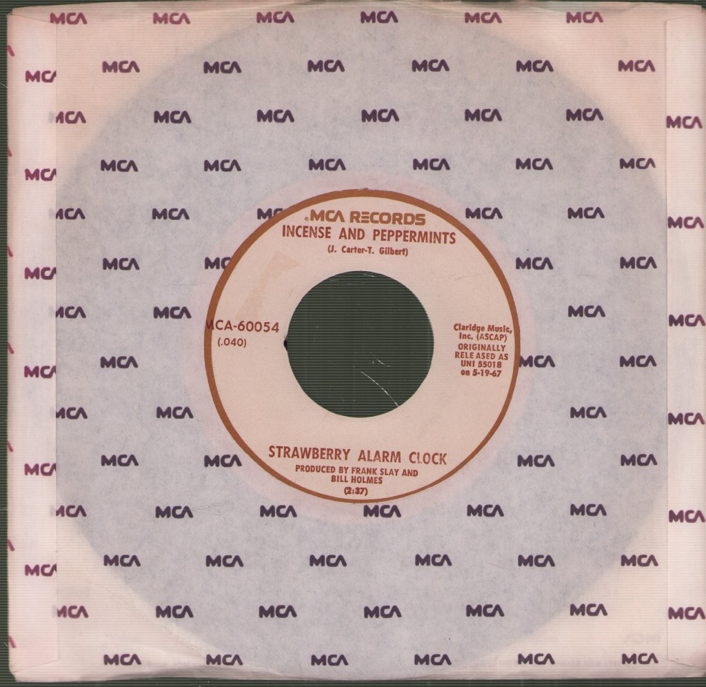 Strawberry Alarm Clock - Incense And Peppermints / The Birdman Of Alkatrash - 7 Inch