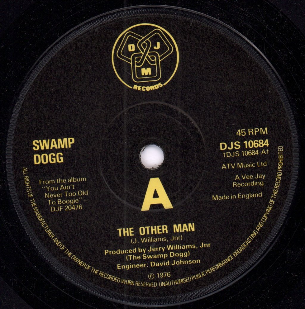 Swamp Dogg - Other Man - 7 Inch