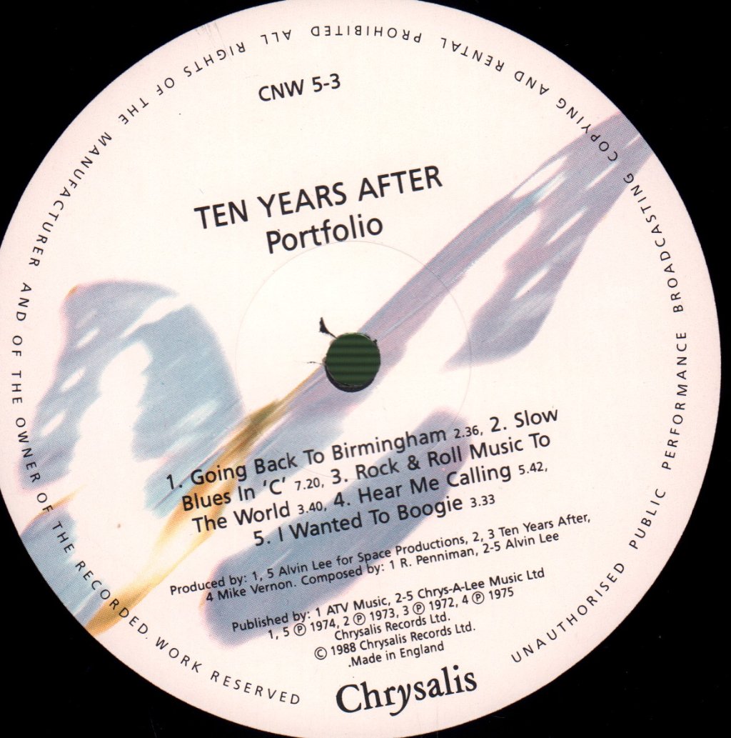 Ten Years After - Portfolio - Double Lp