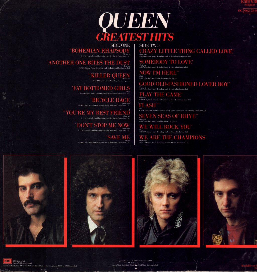 Queen - Greatest Hits - Lp