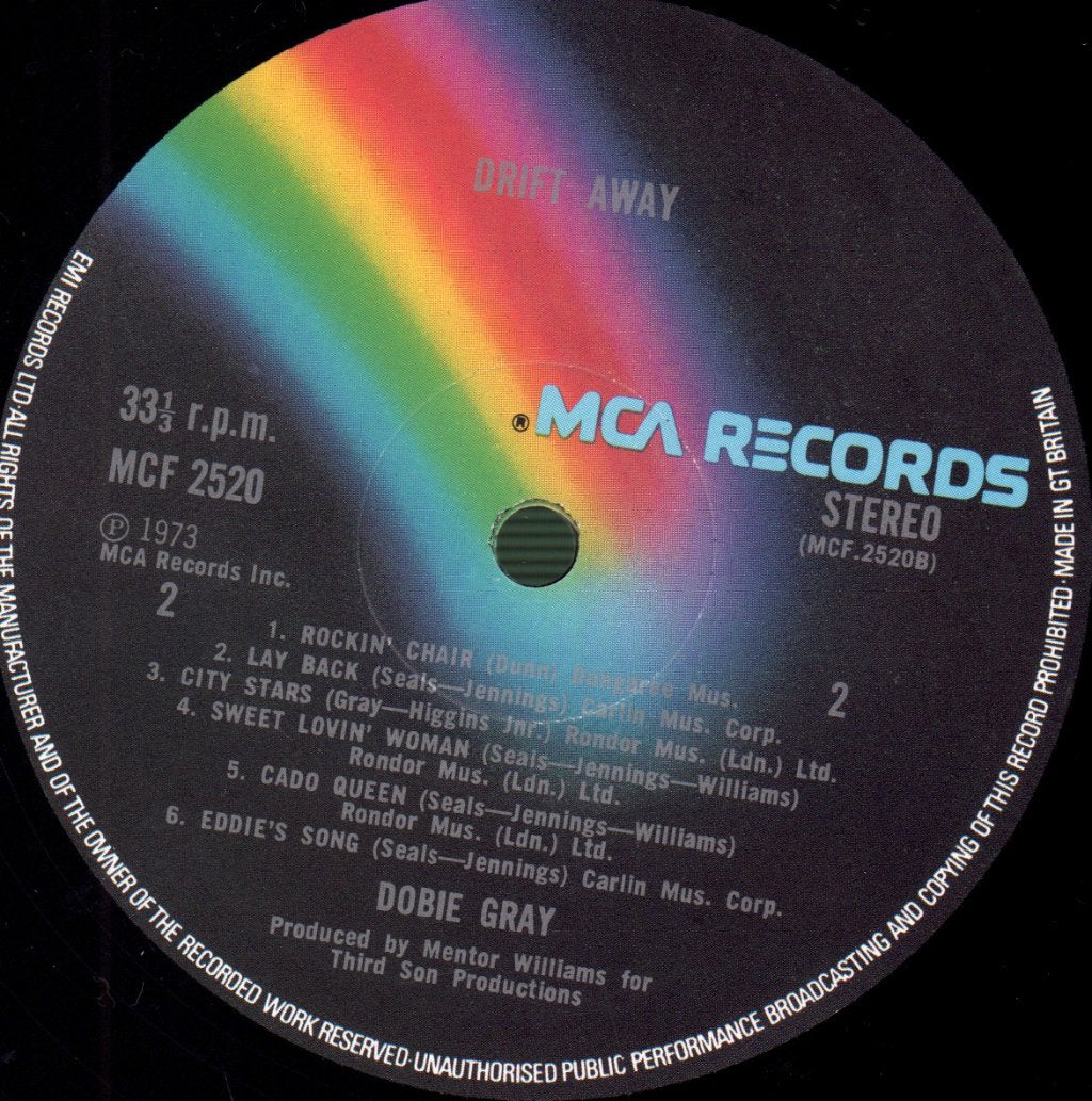 Dobie Gray - Drift Away - Lp