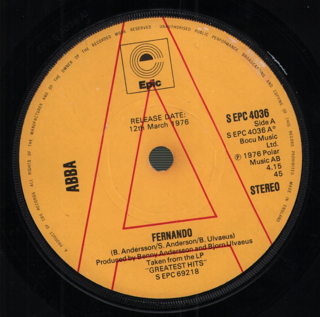 ABBA - Fernando - 7 Inch