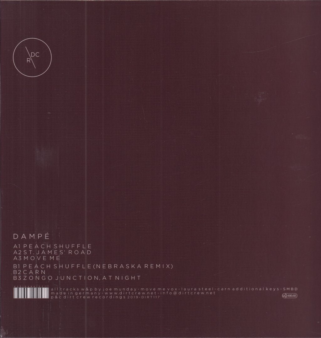 Dampe - Peach Shuffle EP - 12 Inch