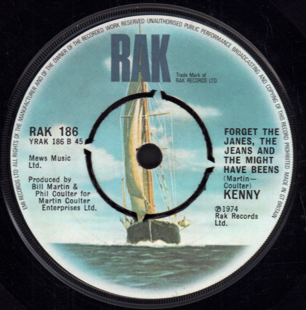 Kenny - Bump - 7 Inch