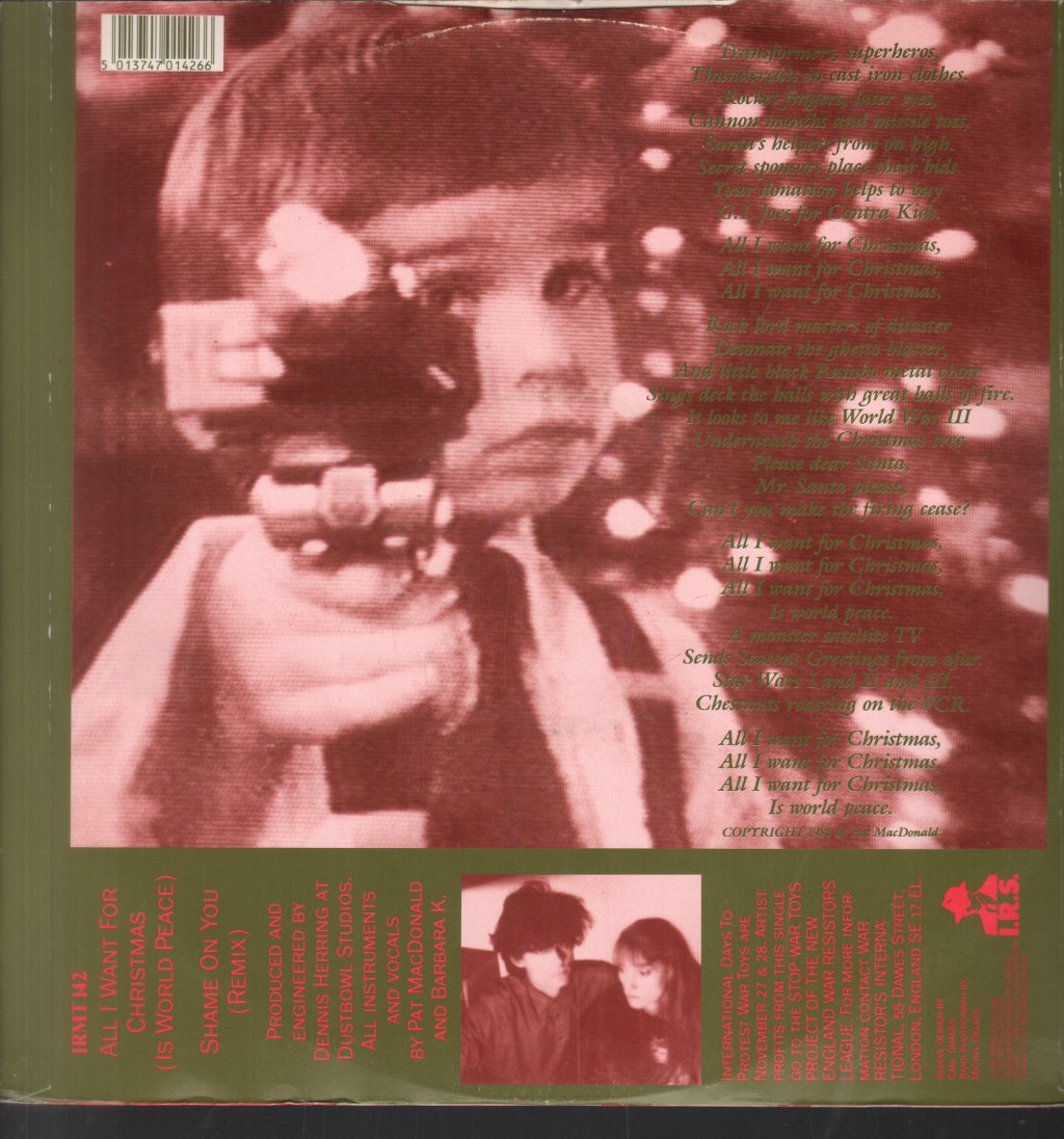 Timbuk 3 - All I Want For Christmas - 12 Inch