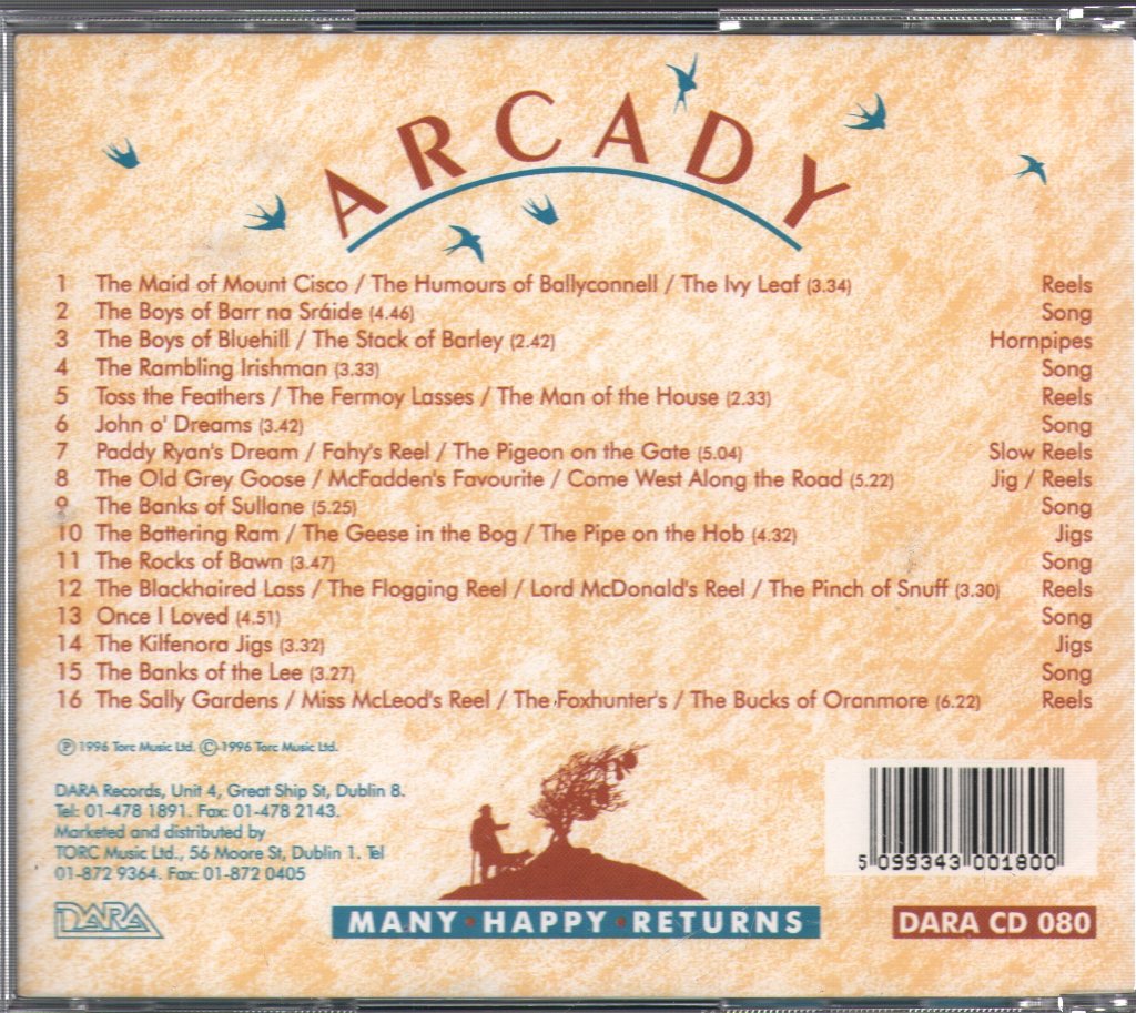 Arcady - Many Happy Returns - Cd