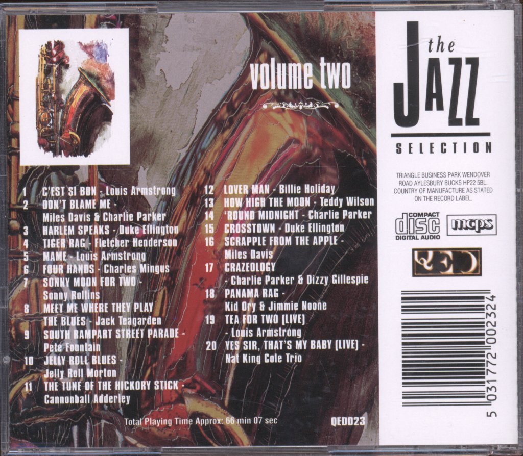 Various Artists - Jazz Selection Volume Two - Cd