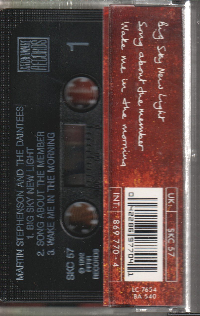 Martin Stephenson And The Daintees - Big Sky New Light - Cassette