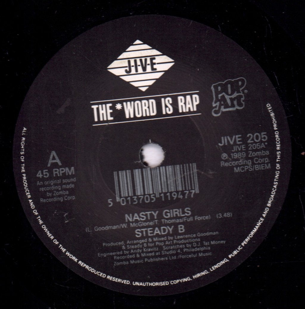 Steady B - Nasty Girls - 7 Inch