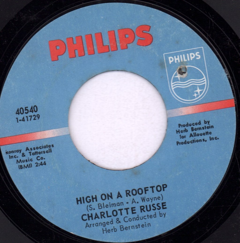 Charlotte Russe - High On A Rooftop - 7 Inch