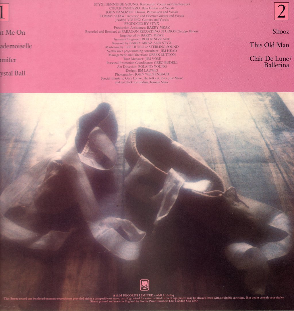 Styx - Crystal Ball - Lp
