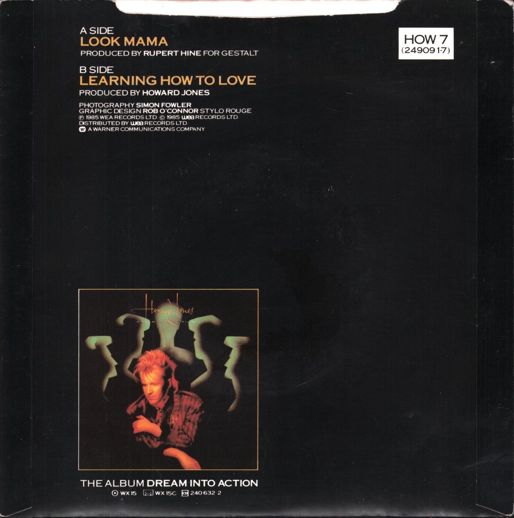 Howard Jones - Look Mama - 7 Inch