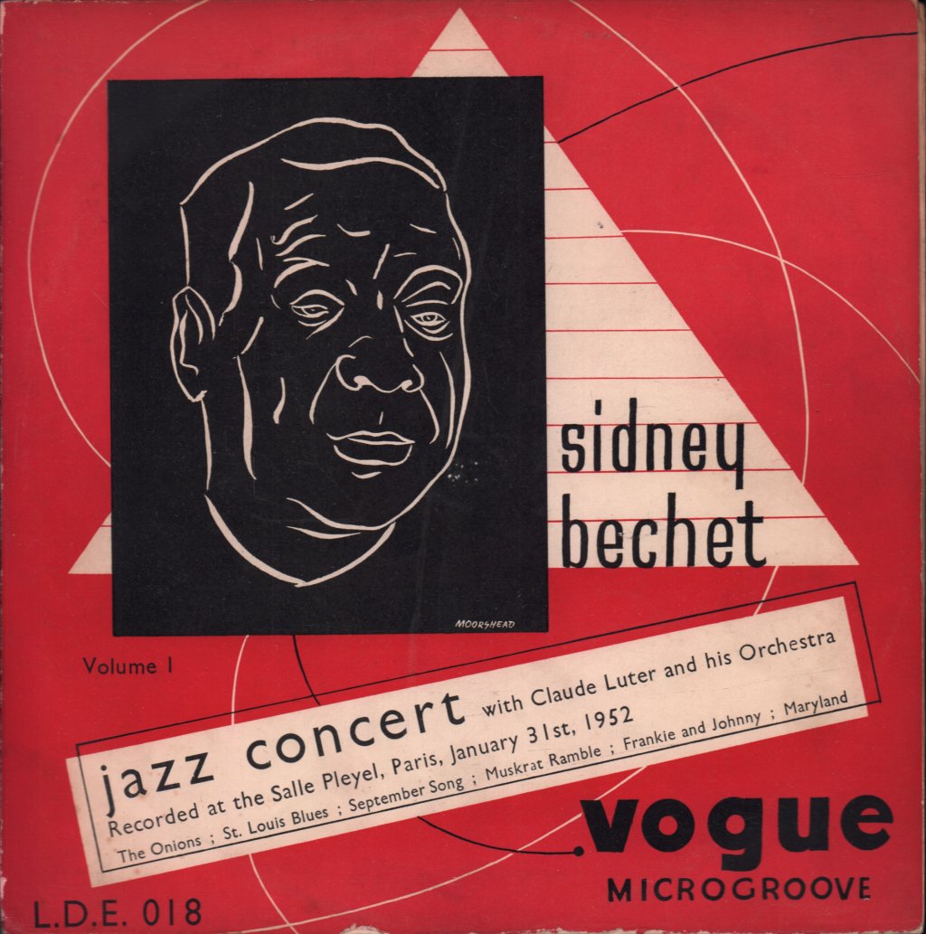 Sidney Bechet - Jazz Concert With Claude Luter And His Orchestra Volume 1 - 10 Inch