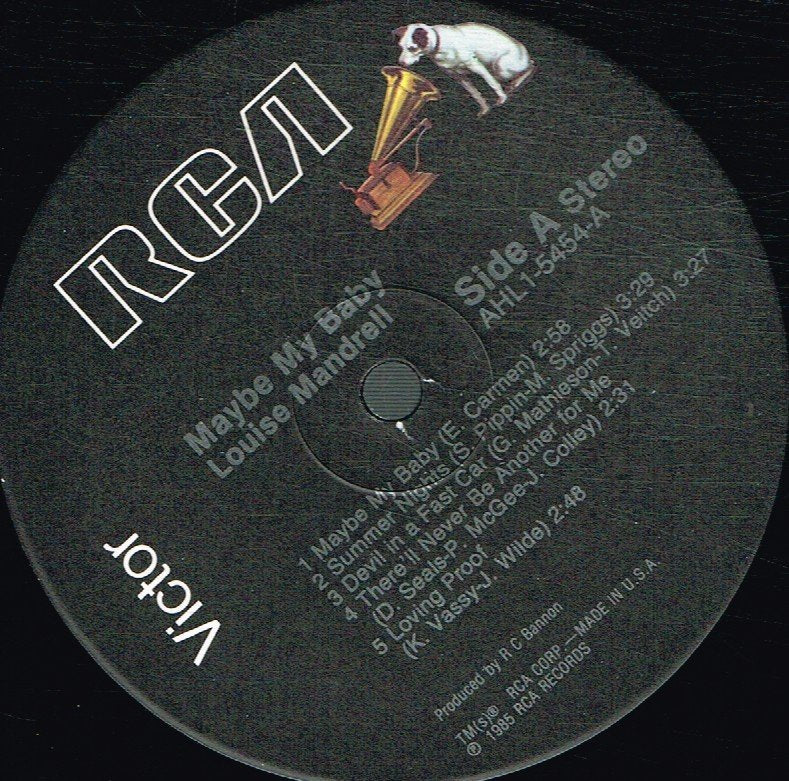 Louise Mandrell - Maybe My Baby - Lp