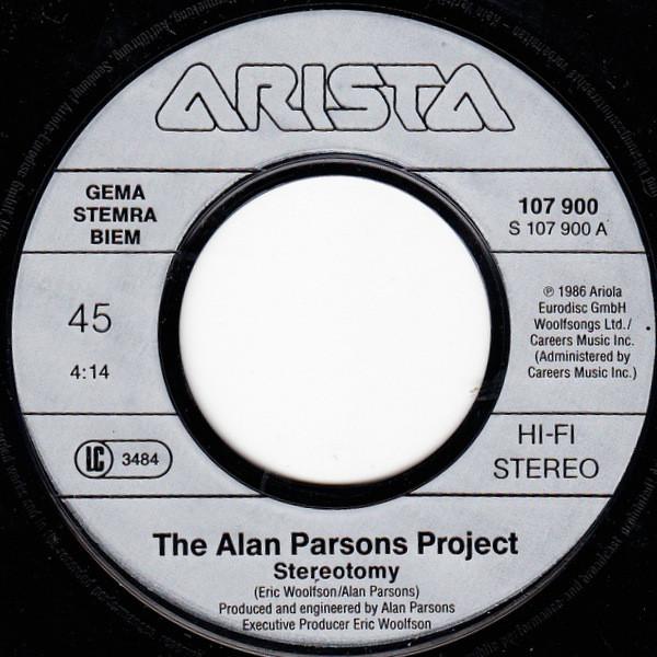 Alan Parsons Project - Stereotomy - 7 Inch