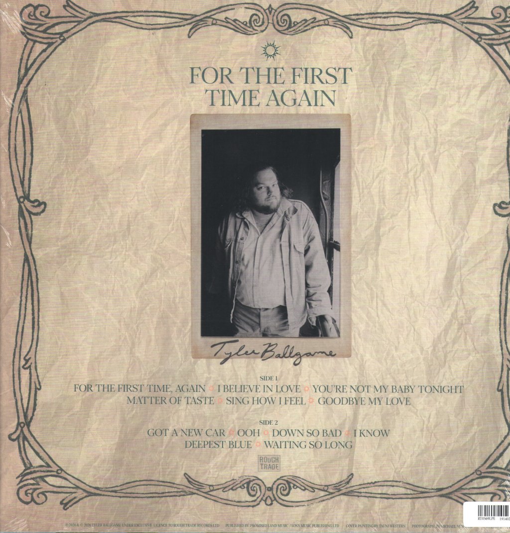 Tyler Ballgame - For The First Time, Again - Lp