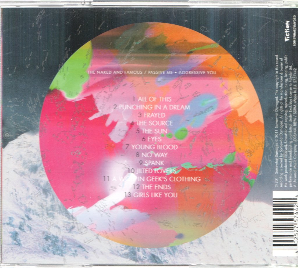 Naked And Famous - Passive Me • Aggressive You - Cd
