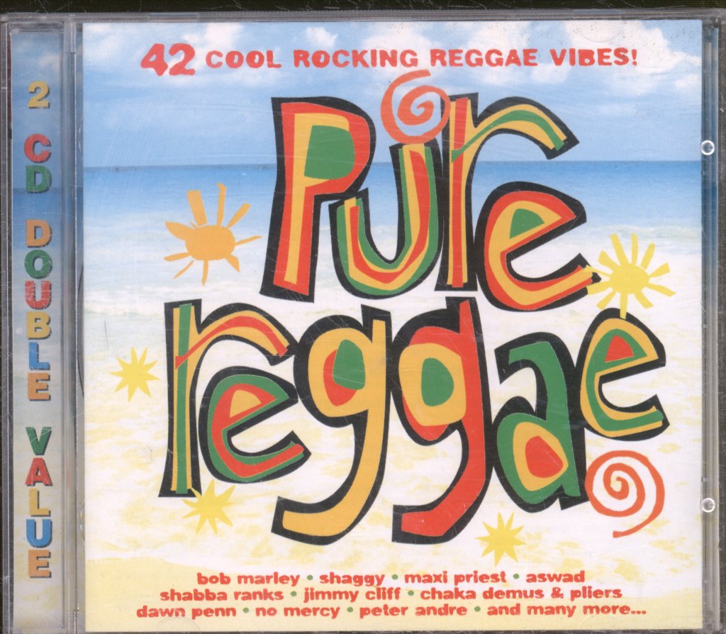 Various Artists - Pure Reggae - 42 Cool Rocking Reggae Vibes! - Double Cd