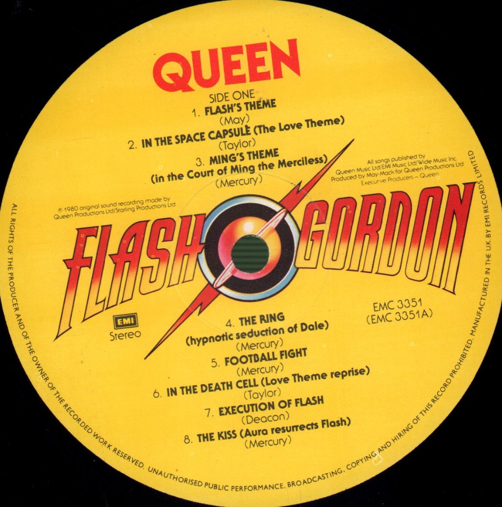 Queen - Flash Gordon (Original Soundtrack Music) - Lp