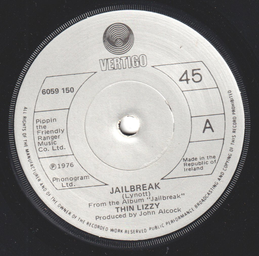 Thin Lizzy - Jailbreak - 7 Inch