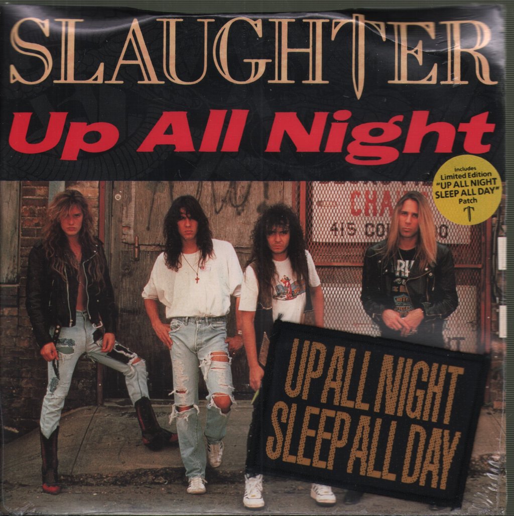 Slaughter (Rock/Metal Group) - Up All Night - 7 Inch