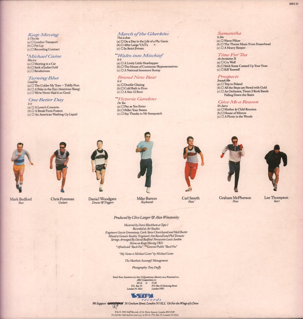 Madness - Keep Moving - Lp