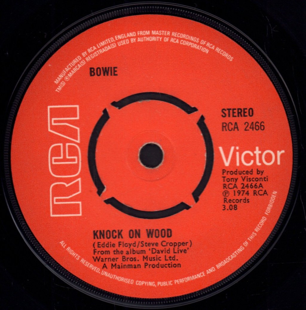 David Bowie - Knock On Wood - 7 Inch