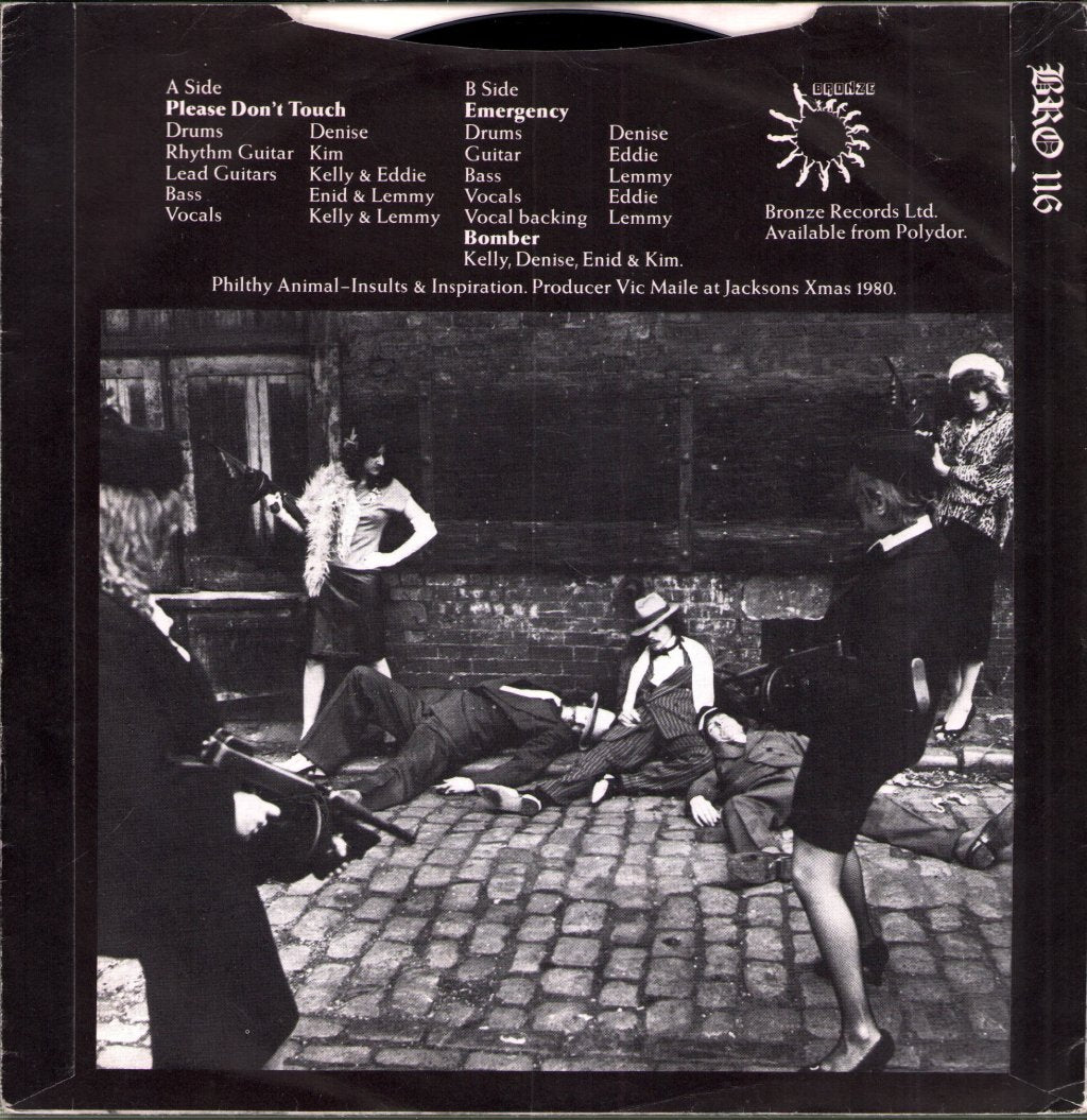 Motorhead And Girlschool - St Valentines Day Massacre - 7 Inch