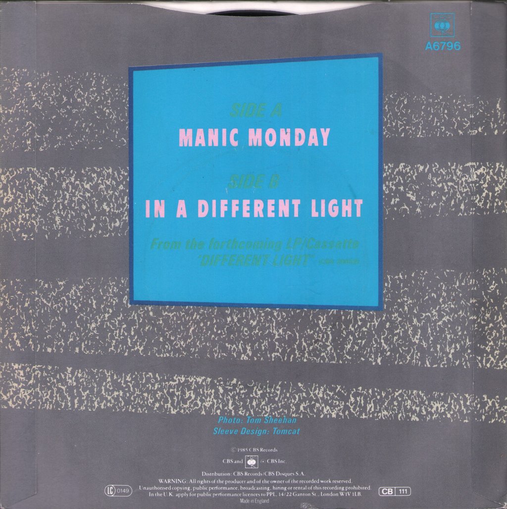 Bangles - Manic Monday - 7 Inch