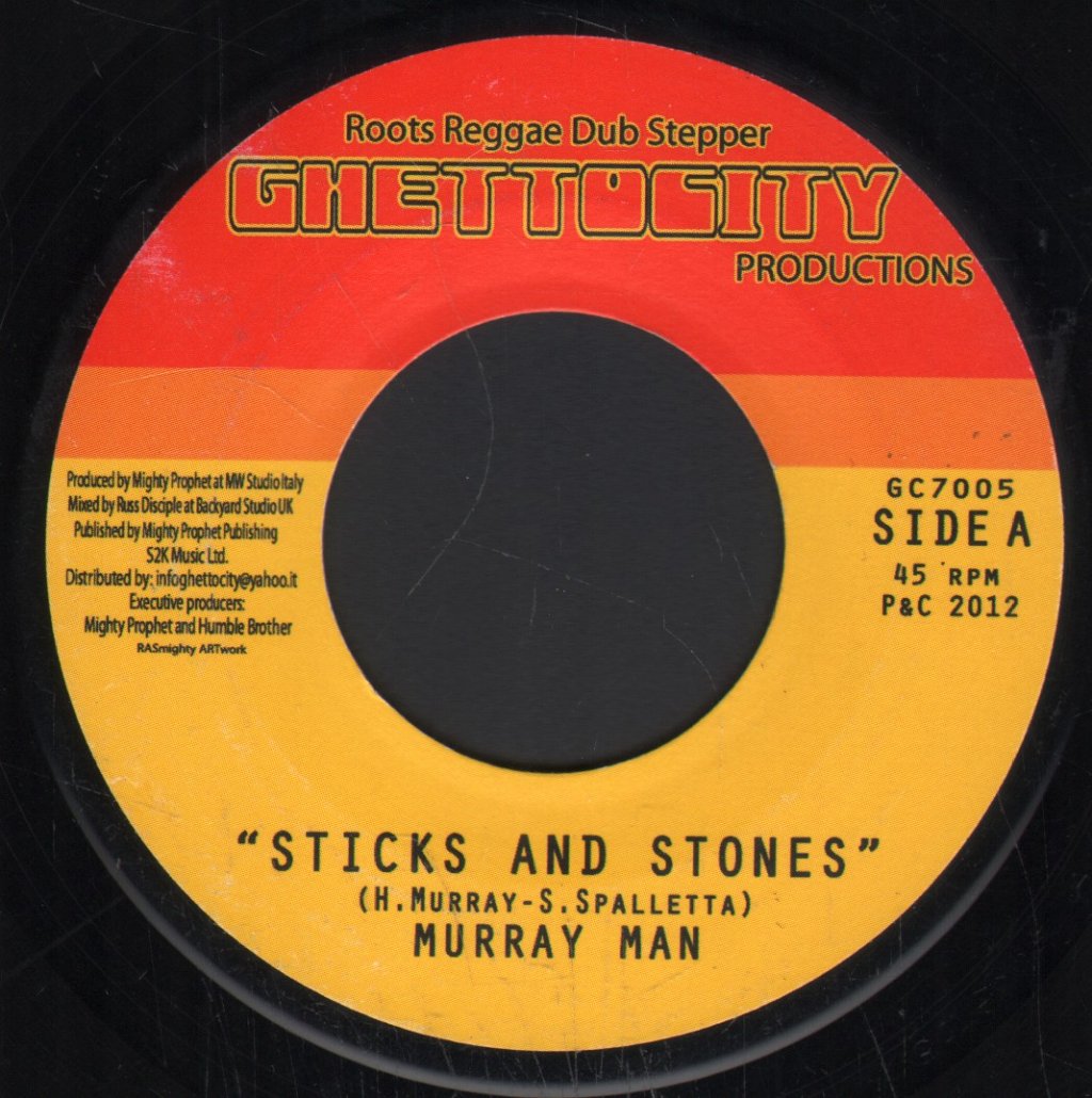 Murray Man - Sticks And Stones - 7 Inch
