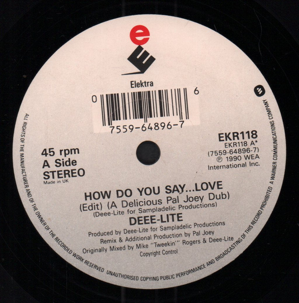 Deee-Lite - How Do You Say...love - 7 Inch