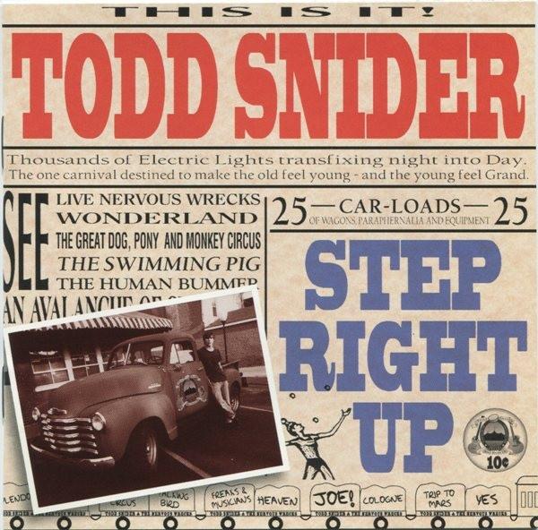 Todd Snider - Step Right Up - Cd