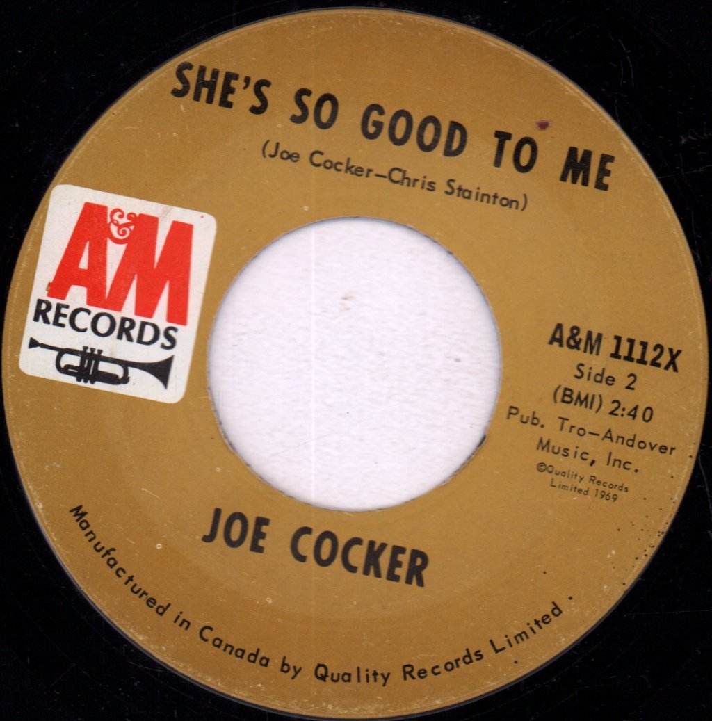 Joe Cocker - Delta Lady - 7 Inch