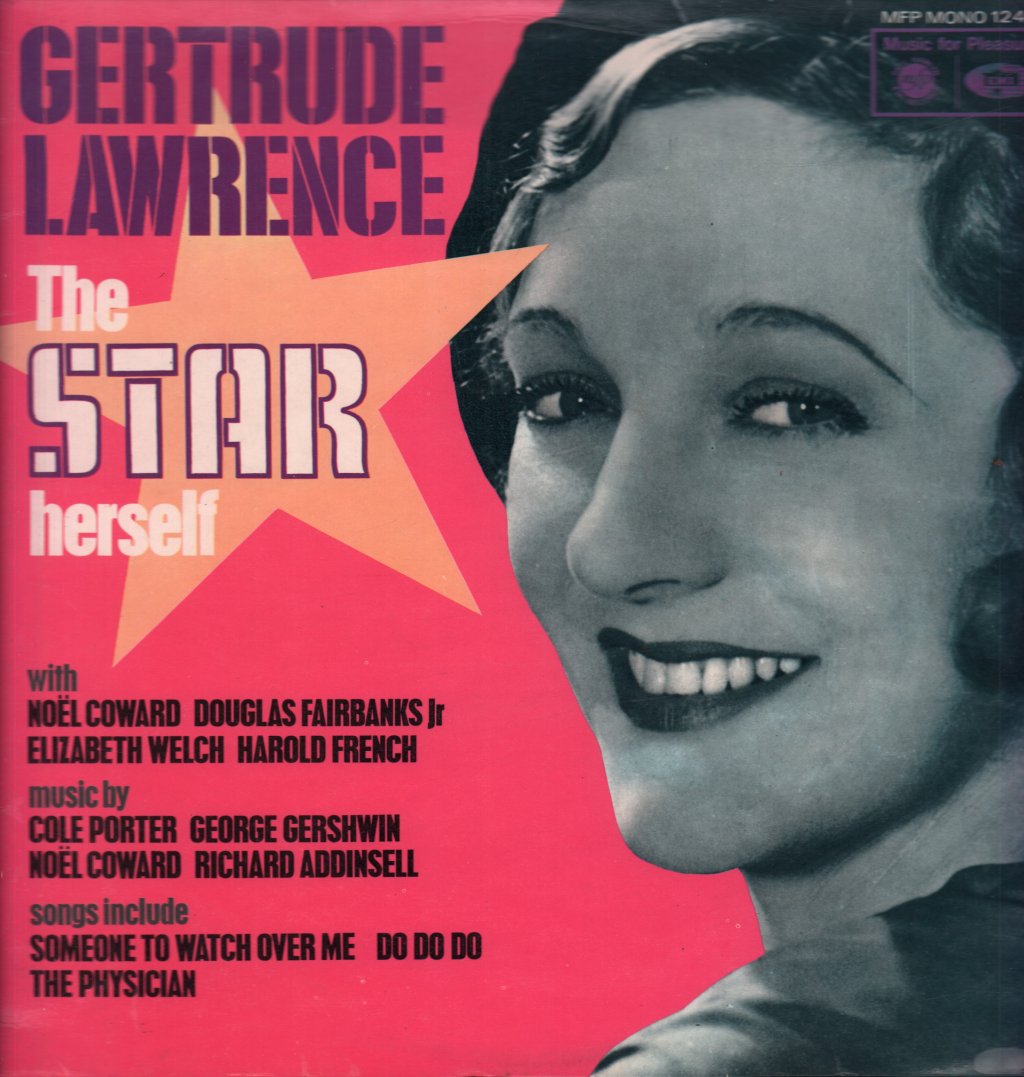 Gertrude Lawrence - Star Herself - Lp