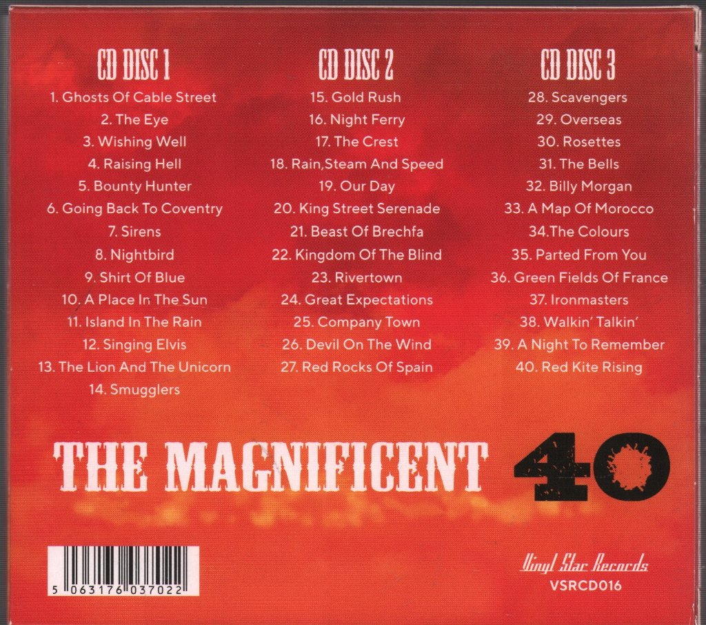 Men They Couldn't Hang - Magnificent 40 (40 Years In 40 Songs) - Cd Set