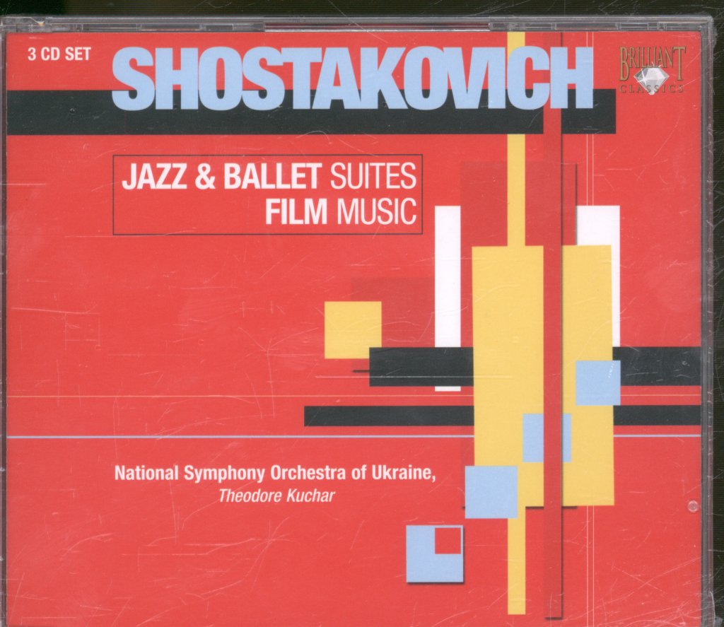 National Symphony Orchestra Of Ukraine, Theodore Kuchar - Shostakovich - Jazz & Ballet Suites • Film Music - Cd Set