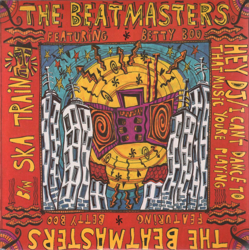 Beatmasters Featuring Betty Boo - Hey Dj/I Can't Dance - 7 Inch