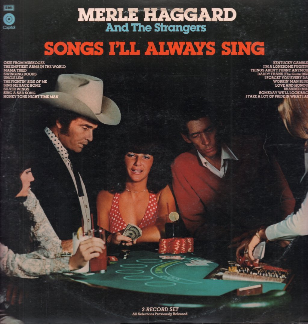Merle Haggard And The Strangers - Songs I'll Always Sing - Double Lp