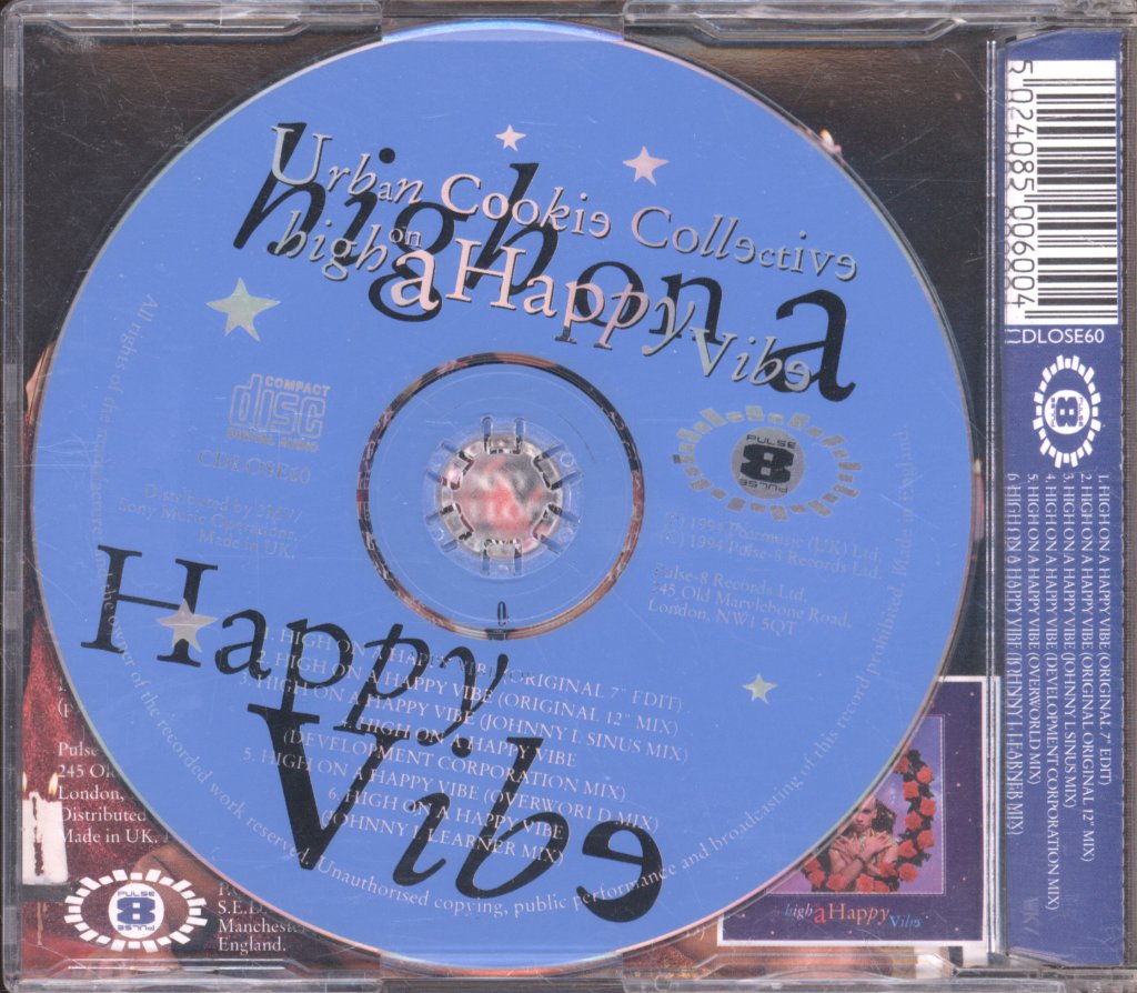 Urban Cookie Collective - High On A Happy Vibe - Cd