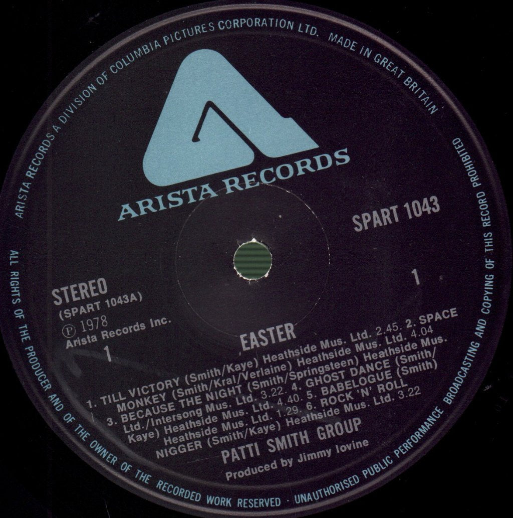 Patti Smith Group - Easter - Lp