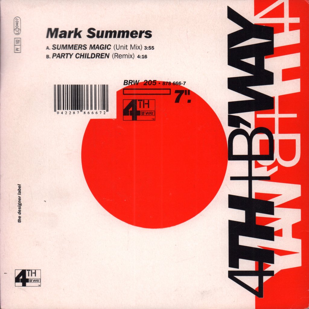 Mark Summers - Summers Magic - 7 Inch