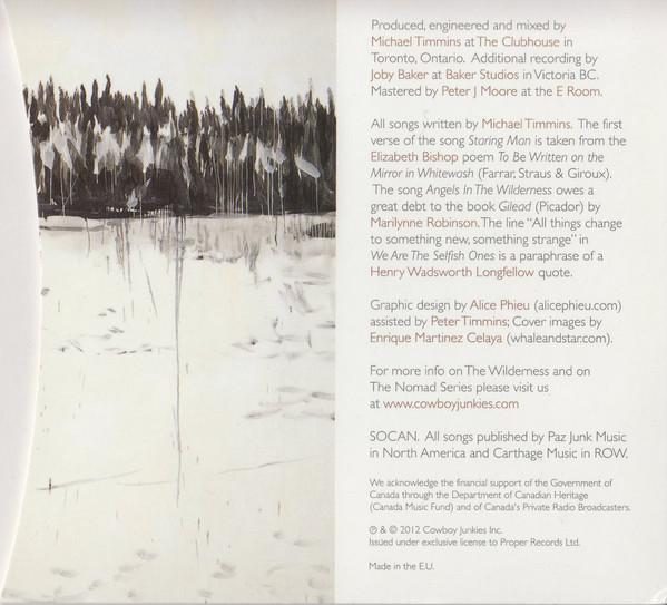Cowboy Junkies - Wilderness The Nomad Series Volume 4 - Cd
