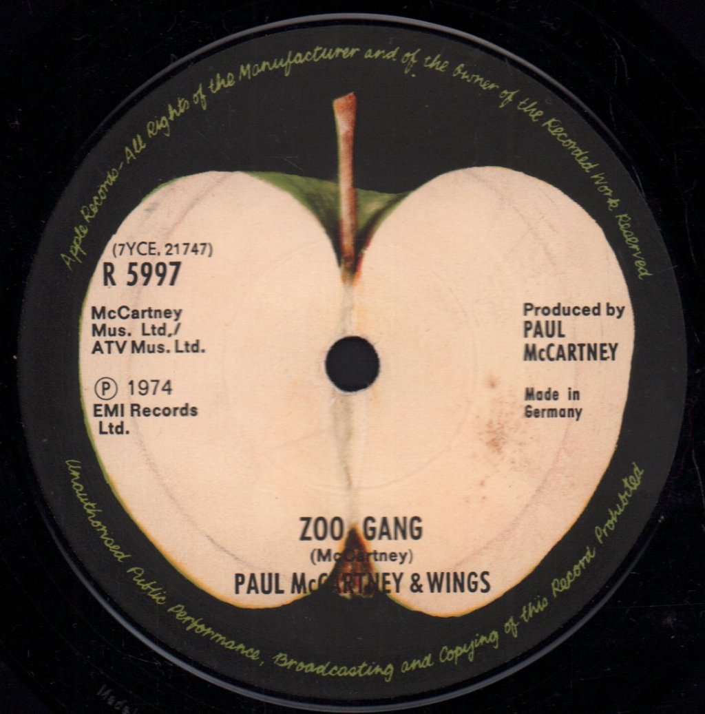 Wings - Band On The Run - 7 Inch