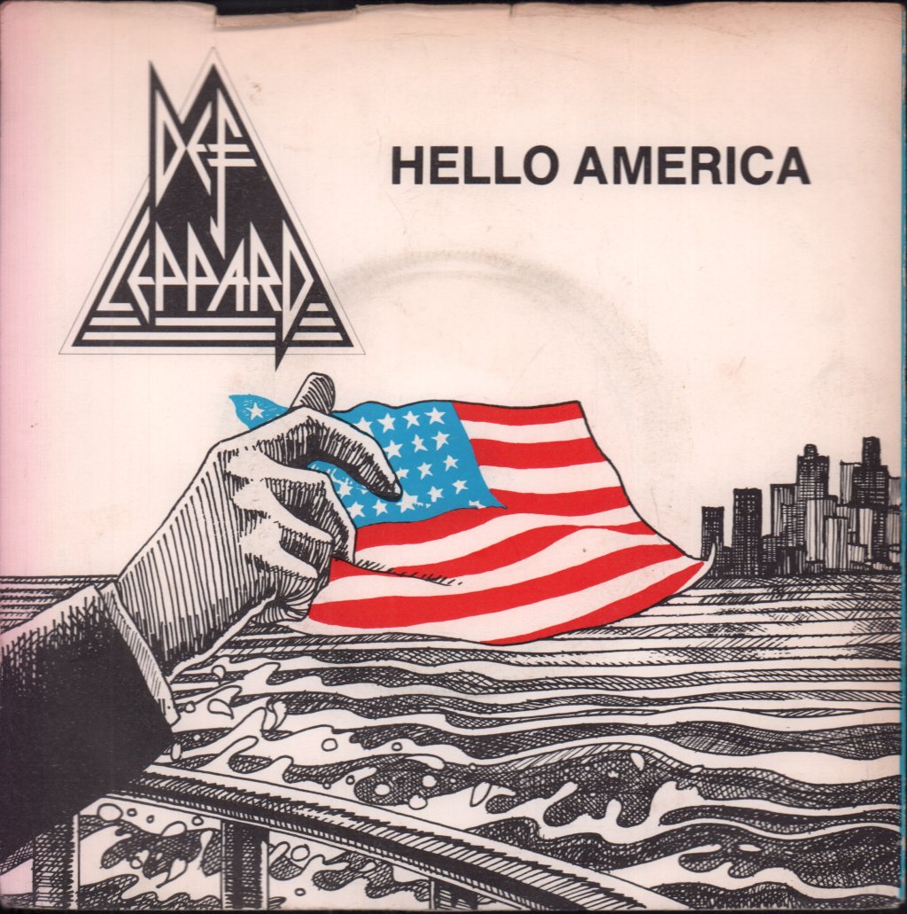 Def Leppard - Hello America - 7 Inch