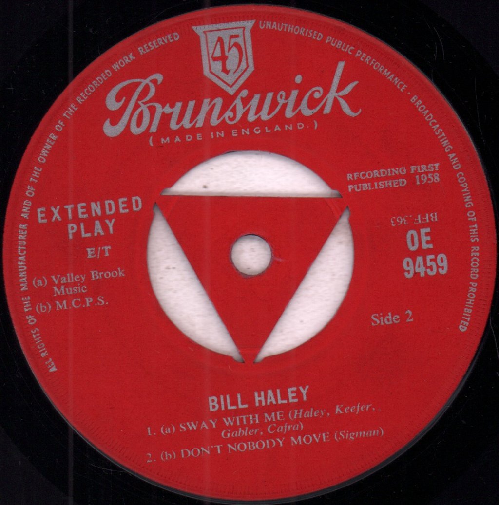 Bill Haley - A Fool Such As I - 7 Inch