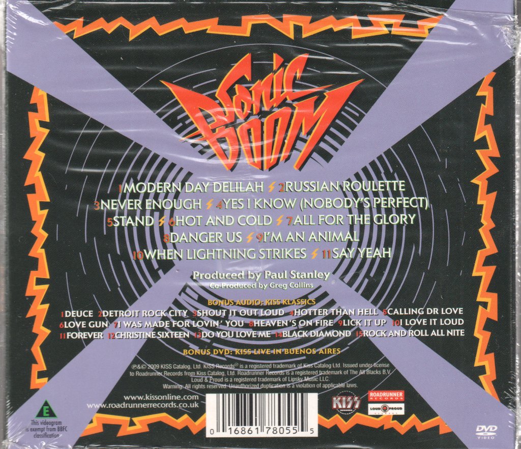 Kiss - Sonic Boom - Cd
