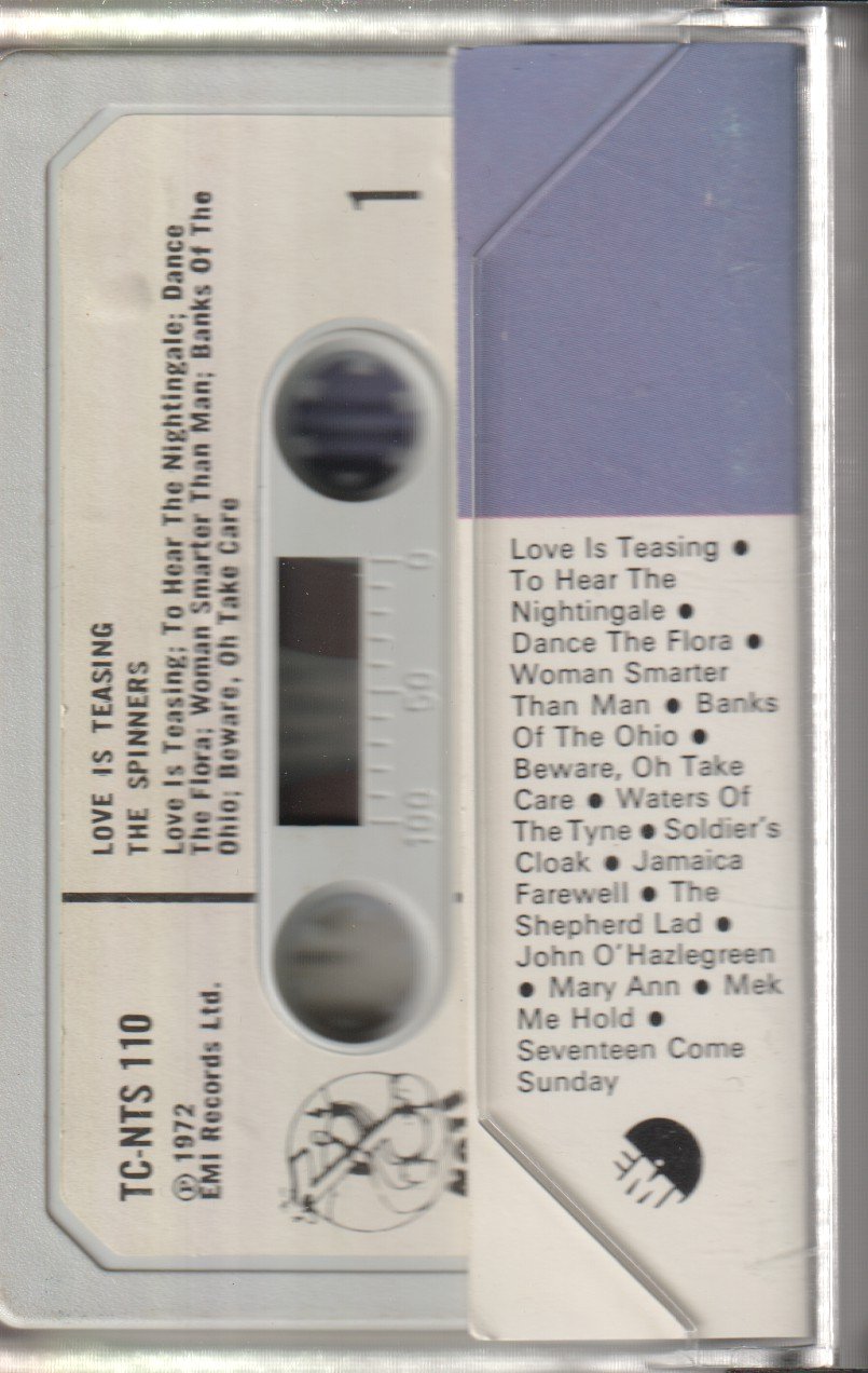 Spinners (Folk Group) - Love Is Teasing - Cassette