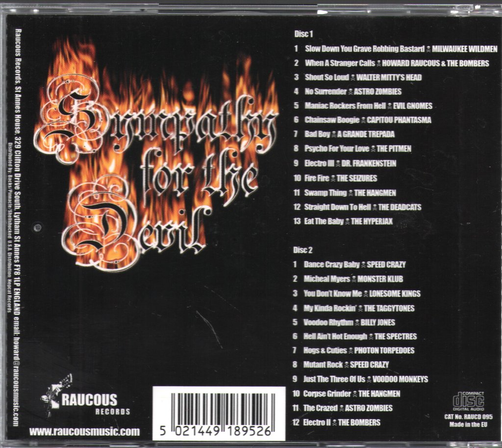 Various Artists - Sympathy For The Devil - Double Cd