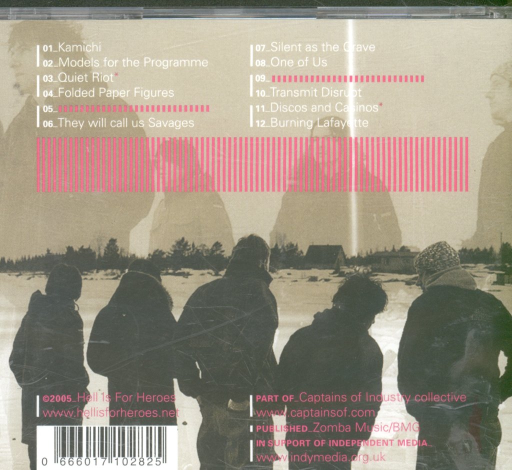 Hell Is For Heroes - Transmit Disrupt - Cd