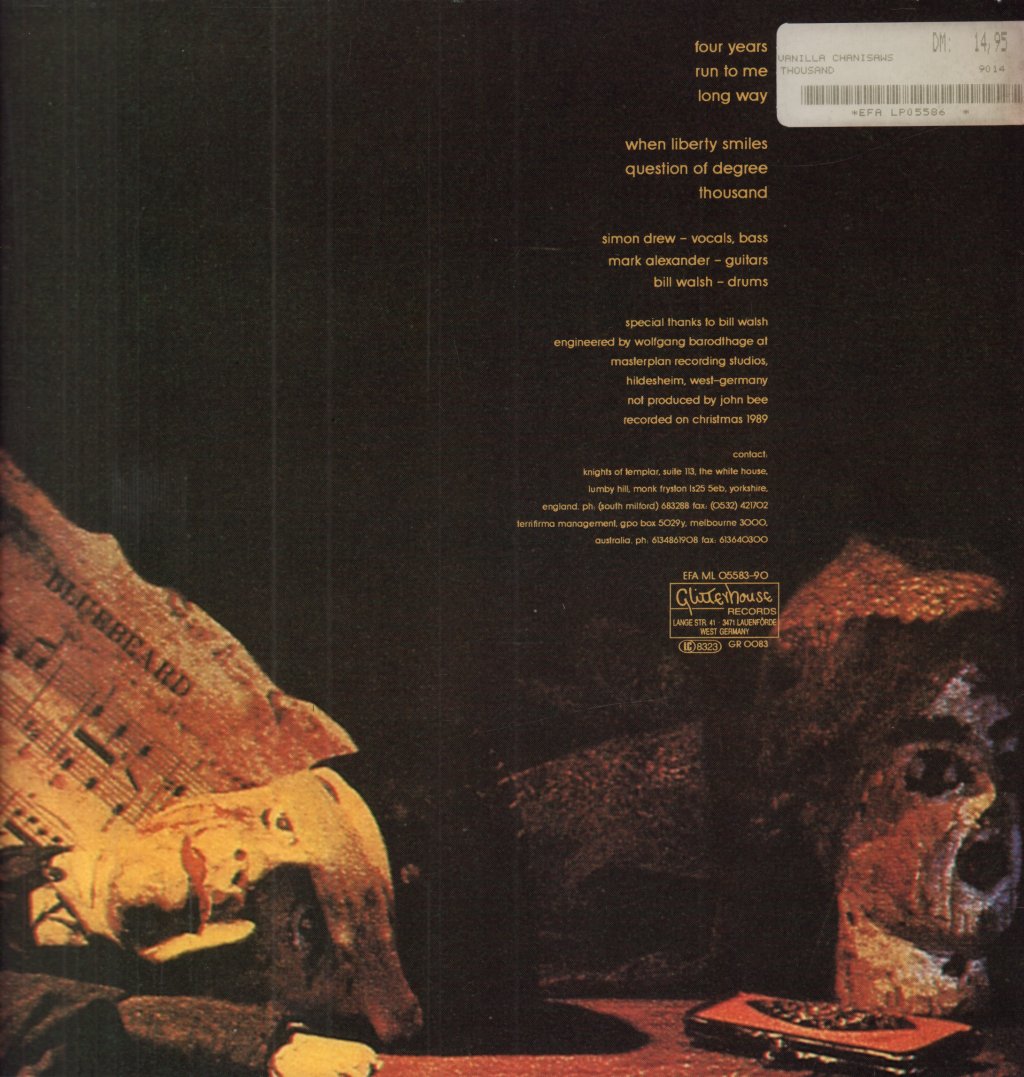 Vanilla Chainsaws - Thousand - Lp